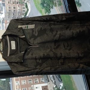 Calvin Klein Men's Move 365 Quarter Zip Pullover Sweatshirt